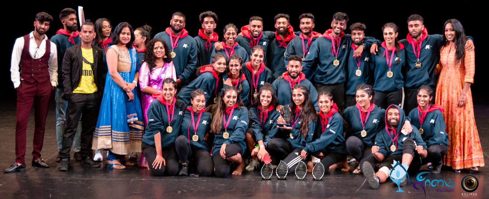 Thaalam 2019 Champions and recipients of Best Choreography Award, Best Theme Award, Best Audio Mix Award and Best Cheersquad Award